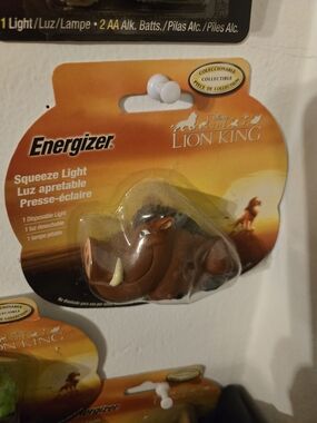 Energizer The Lion King Pumbaa Squeeze Light - Brown